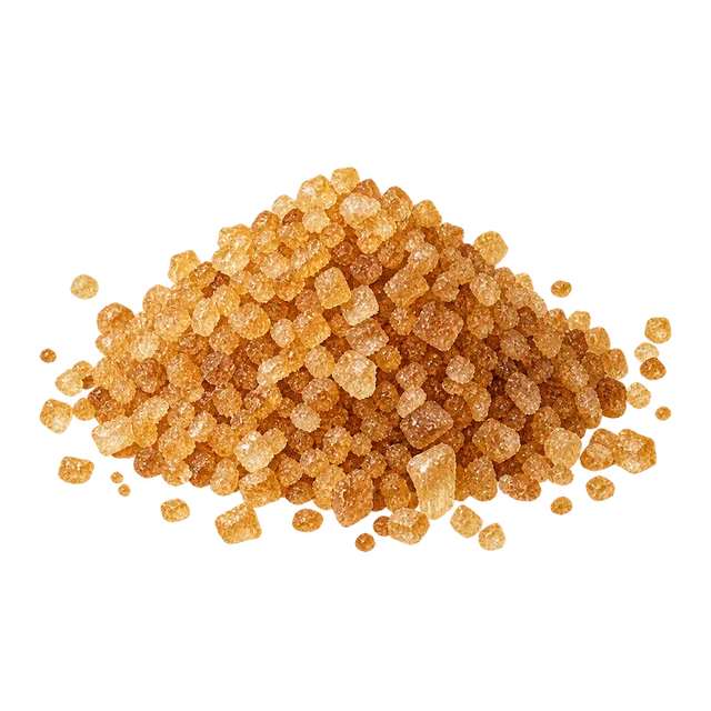 Illustration de sucre roux et cassonade